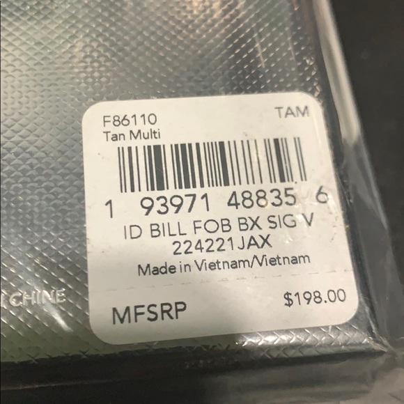 Boxed Signature ID Billfold Wallet Key Gift Set - Picture 8 of 8